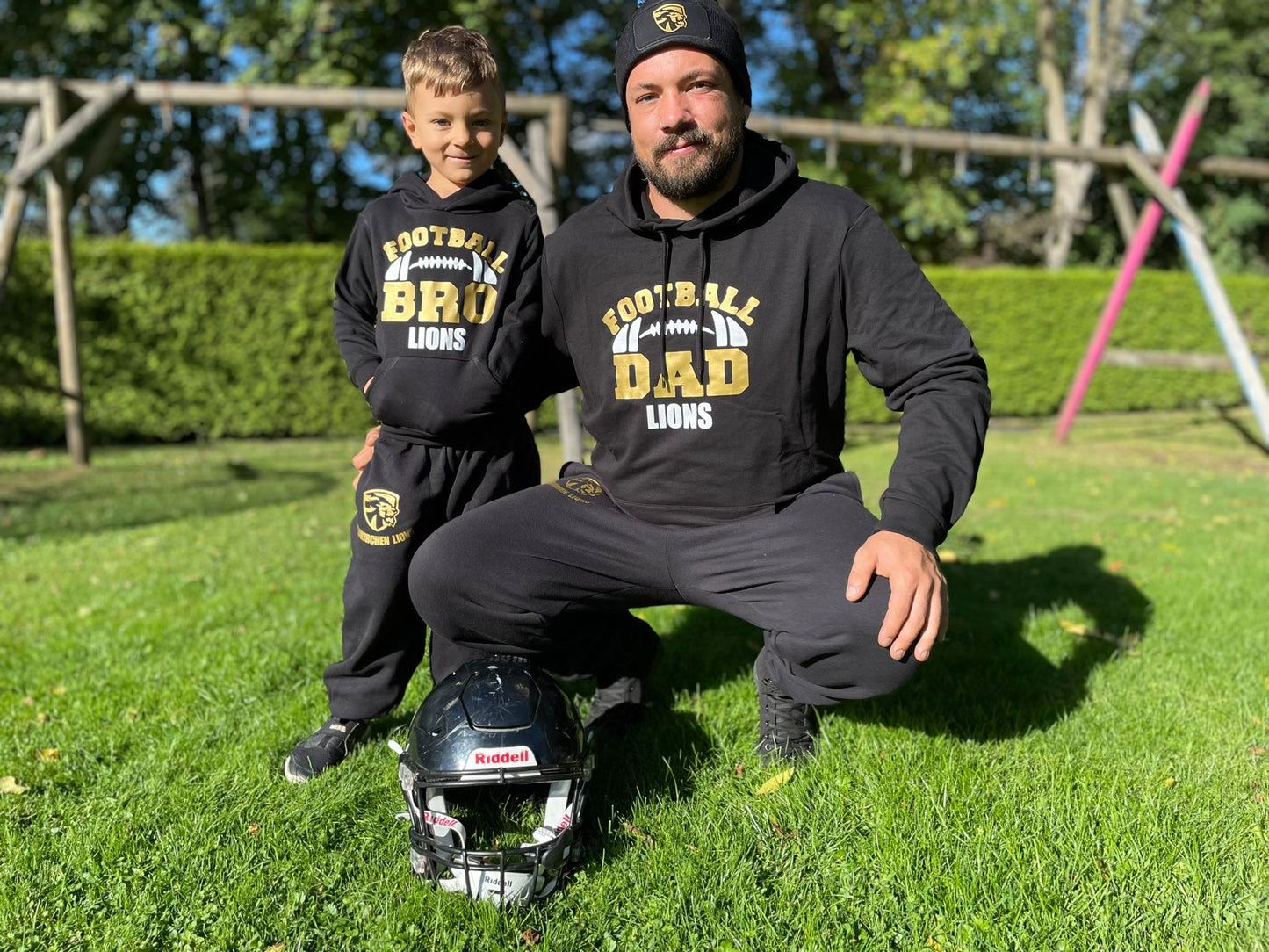 Hoddie Feldkirchen Lions Fanwear "FOOTBALL DAD"