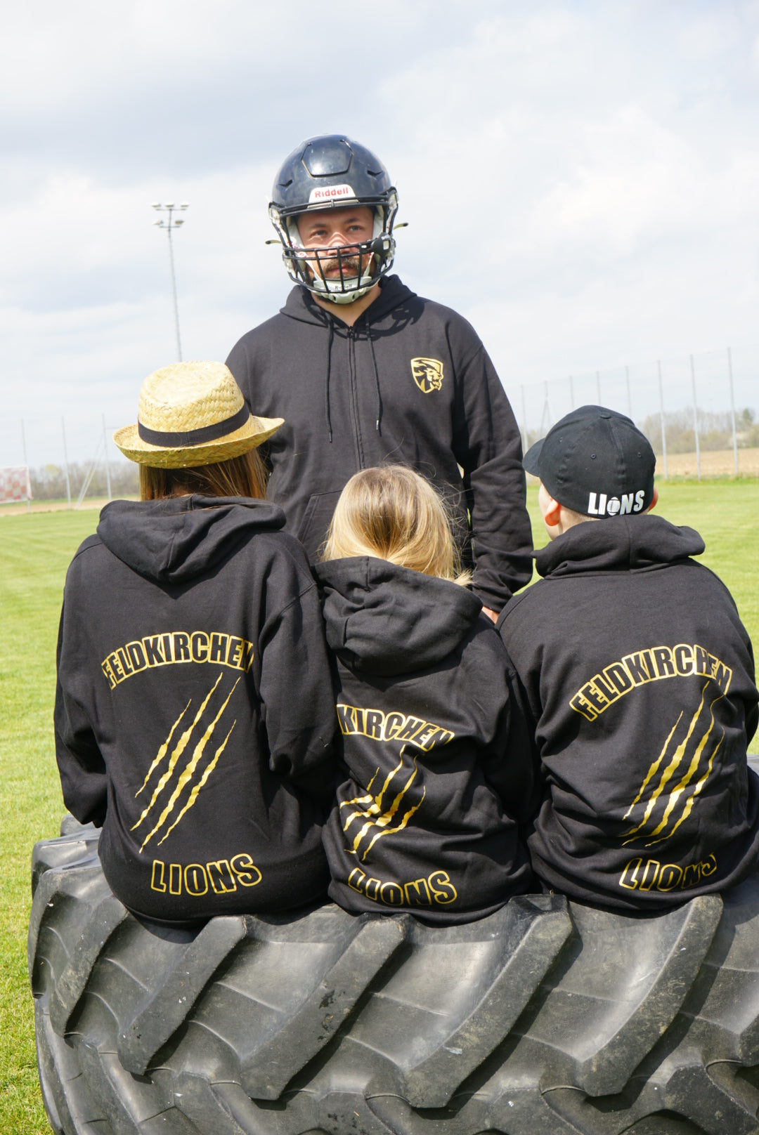 Sweatjacke Feldkirchen Lions Fanwear Erwachsenen/Kindergrößen