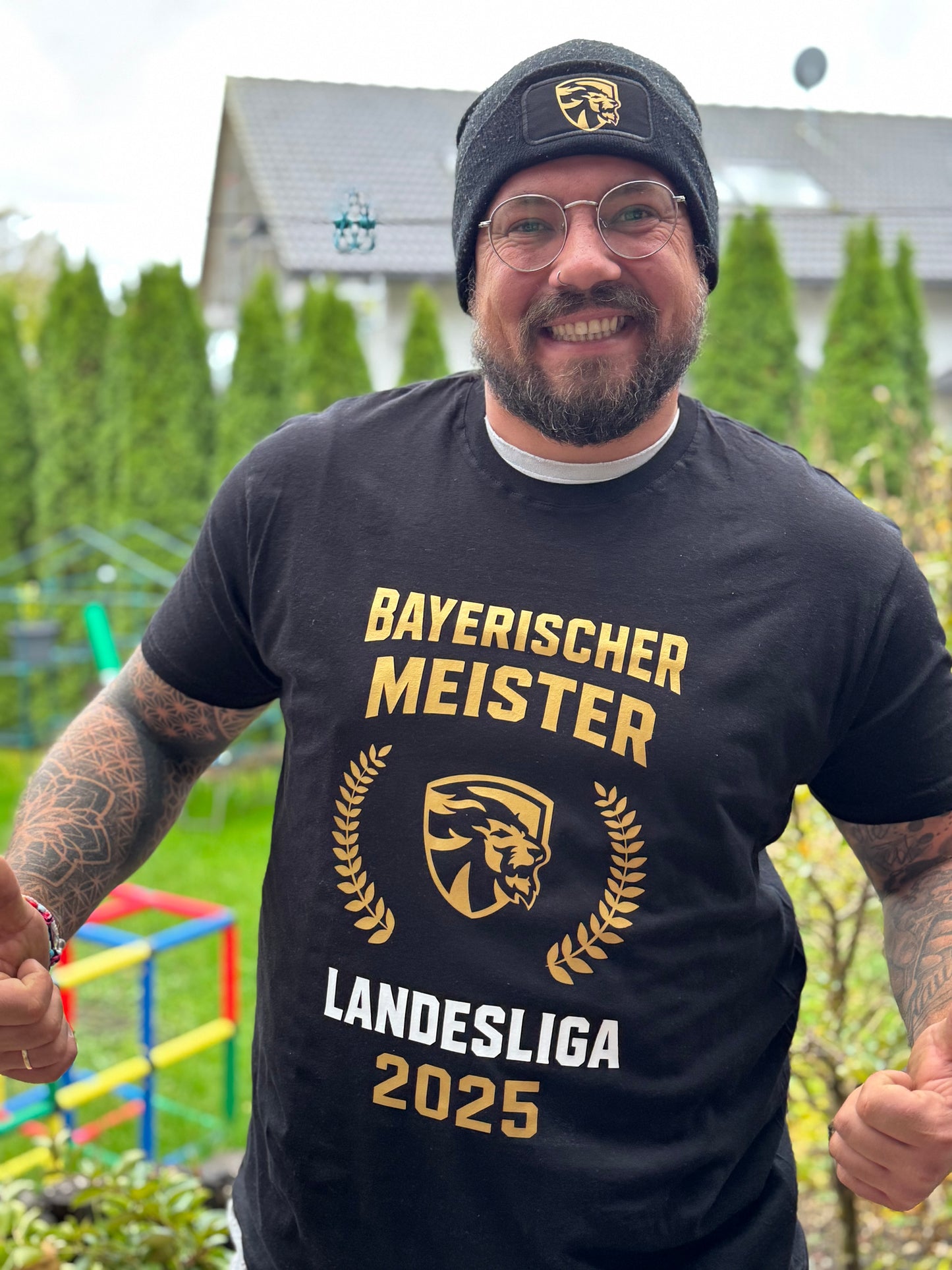 T-Shirt Feldkirchen Lions Fanwear "BAYERISCHER MEISTER“