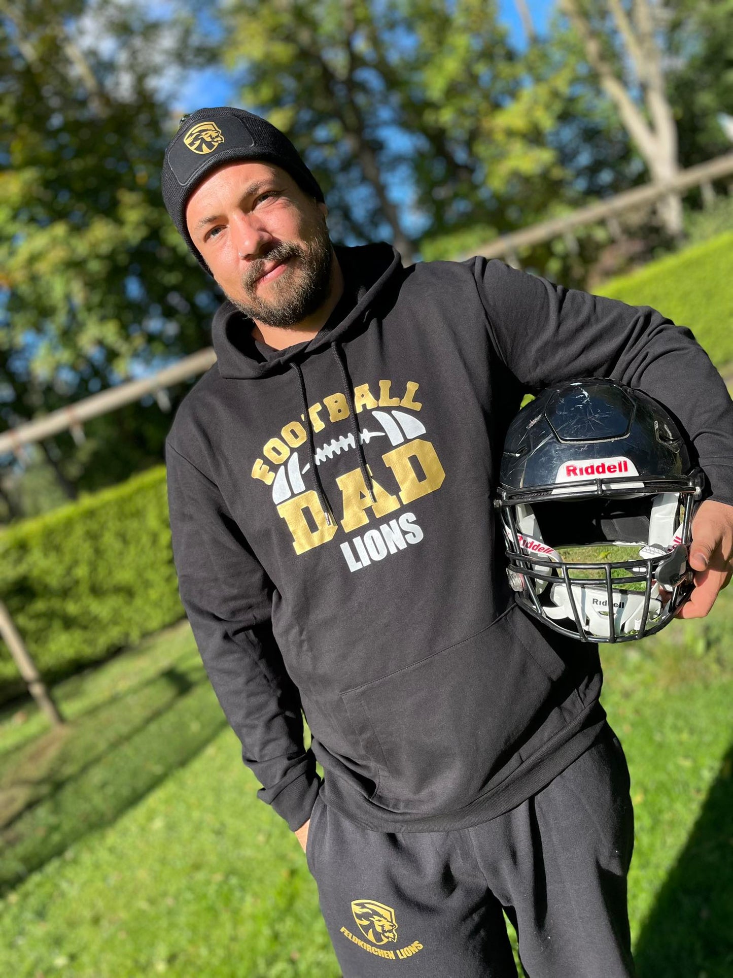 Hoddie Feldkirchen Lions Fanwear "FOOTBALL DAD"