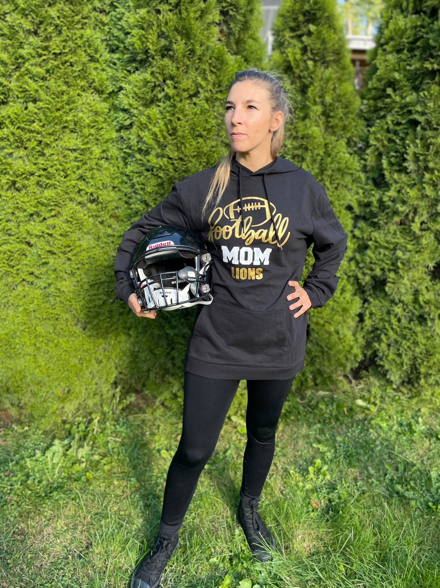 Hoddie Feldkirchen Lions Fanwear  "FOOTBALL MOM2"