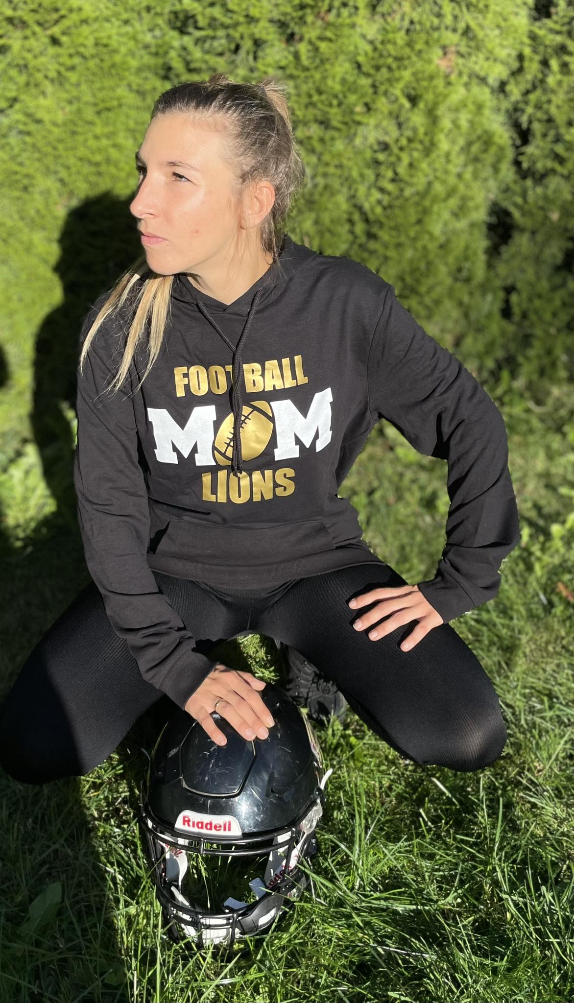 Hoddie Feldkirchen Lions Fanwear  "FOOTBALL MOM3"