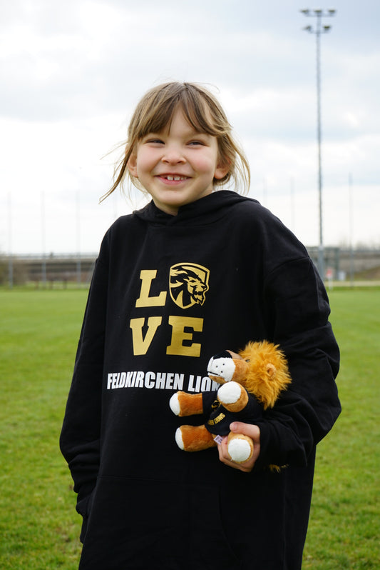 Hoddie Feldkirchen Lions Fanwear "LOVE" Erwachsenen/Kindergrößen
