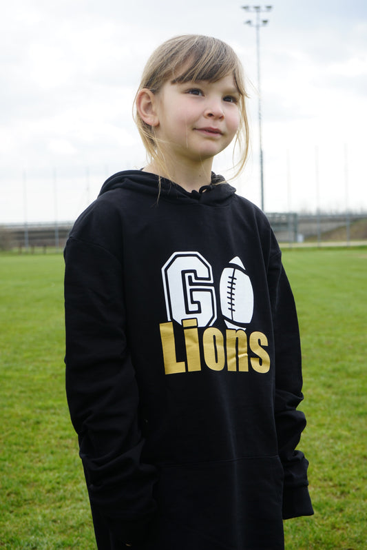 Hoddie Feldkirchen Lions Fanwear "GO LIONS" Erwachsenen/Kindergrößen