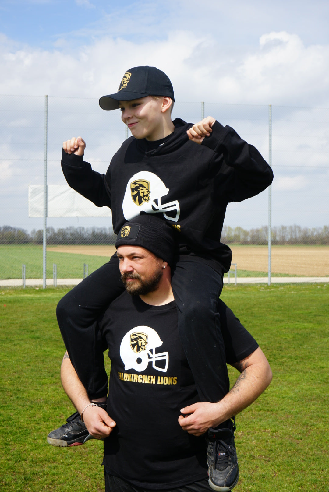 T-Shirt Feldkirchen Lions Fanwear "FOOTBALL HELMET" Erwachsenen/Kindergrößen