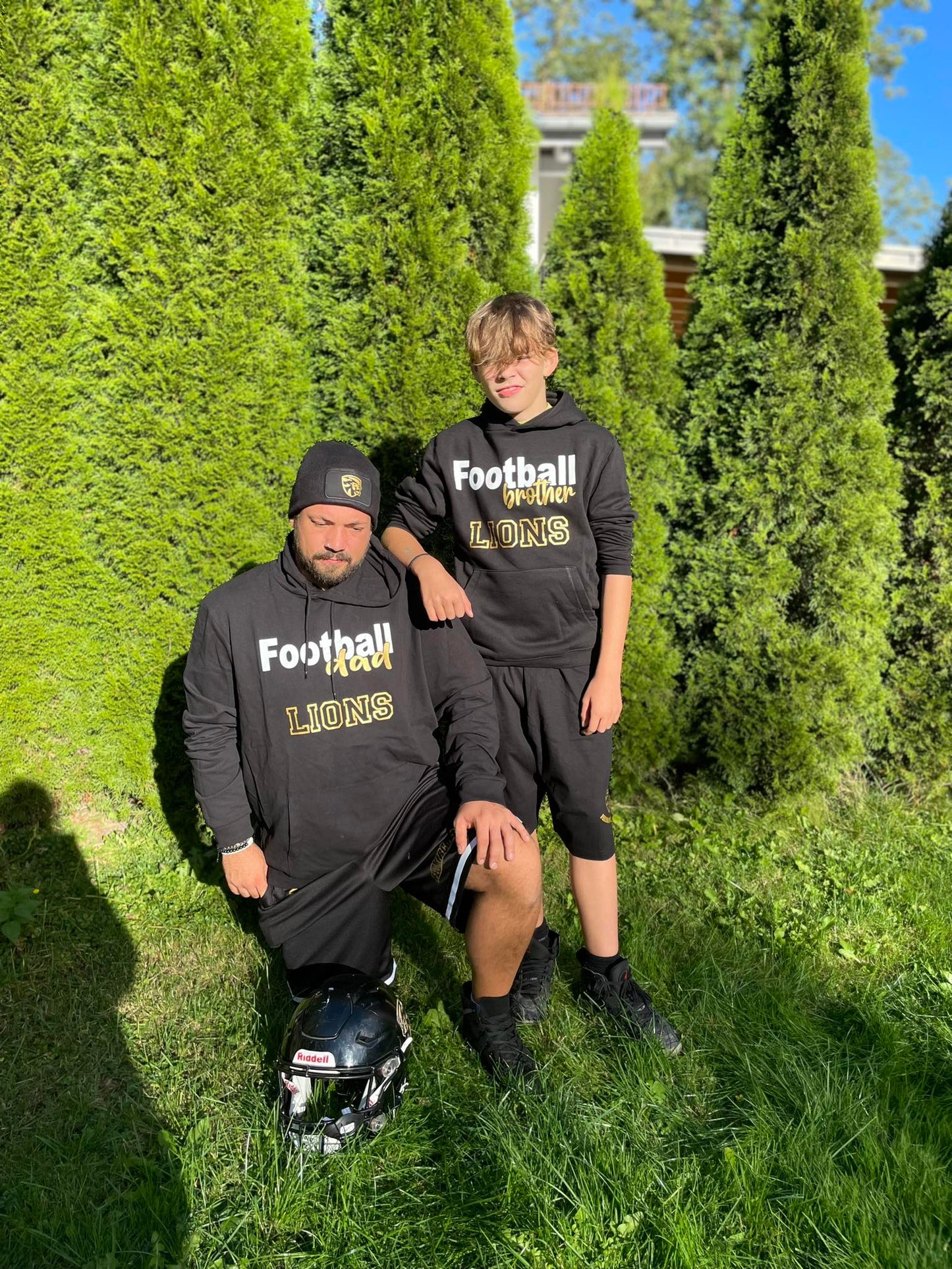 Hoddie Feldkirchen Lions Fanwear  "FOOTBALL DAD1"