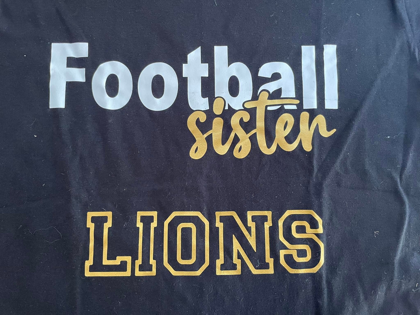 T-Shirt Feldkirchen Lions Fanwear "FOOTBALL SISTER2"