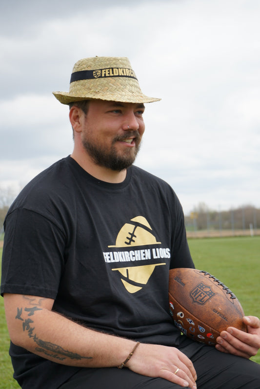 T-Shirt Feldkirchen Lions Fanwear "GOLDEN FOOTBALL" Erwachsenen/Kindergrößen