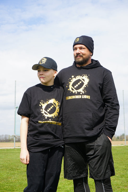 T-Shirt Feldkirchen Lions Fanwear "SPLASH FOOTBALL" Erwachsenen/Kindergrößen